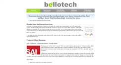 Desktop Screenshot of bellotech.com